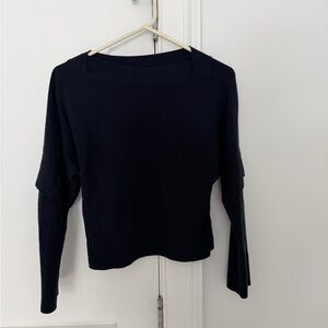 Navy Long Sleeve Sweater